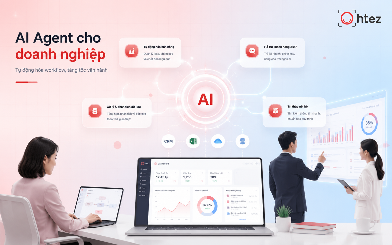 AI Agent cho doanh nghiệp: Ứng dụng thực tế và cách triển khai