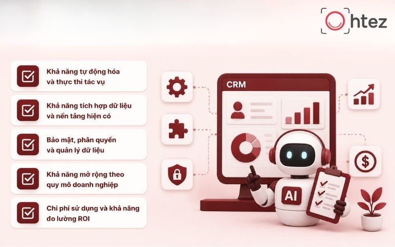 Integration with CRM, ERP, email, and websites is an important criterion when choosing AI Agent CRM