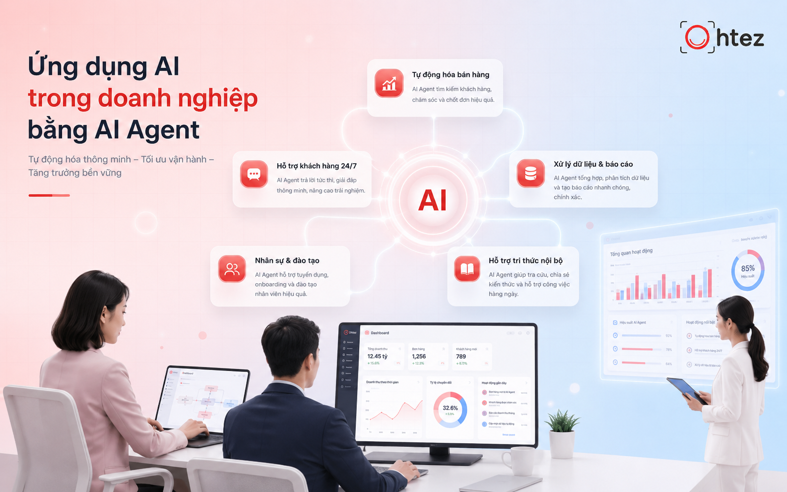 AI Agent for businesses can serve as an internal knowledge assistant, helping employees find procedures and documents more quickly