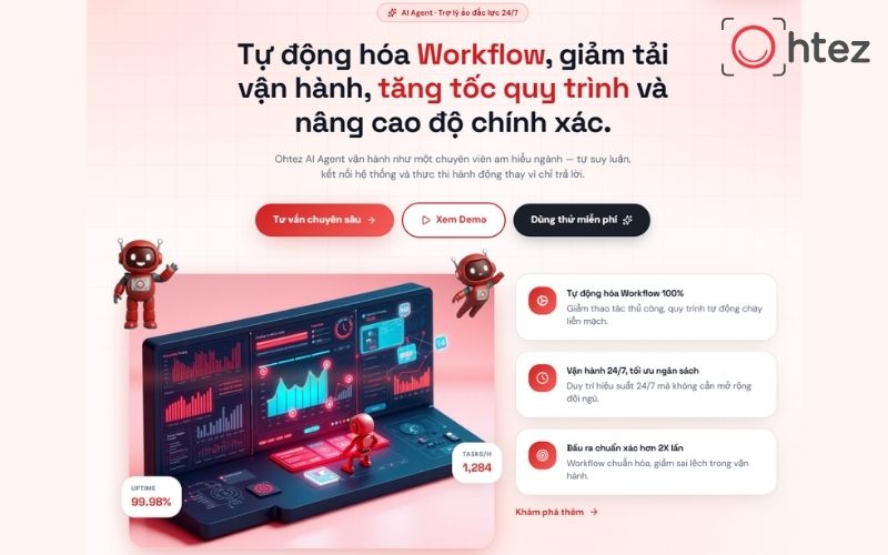 Ohtez helps businesses connect AI Agents with their software systems, ERP, and existing infrastructure
