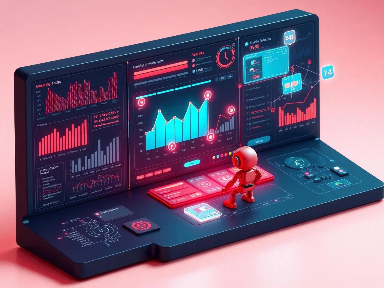 Ohtez AI Agent dashboard