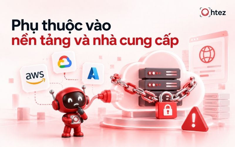 Phụ thuộc vào nền tảng và nhà cung cấp